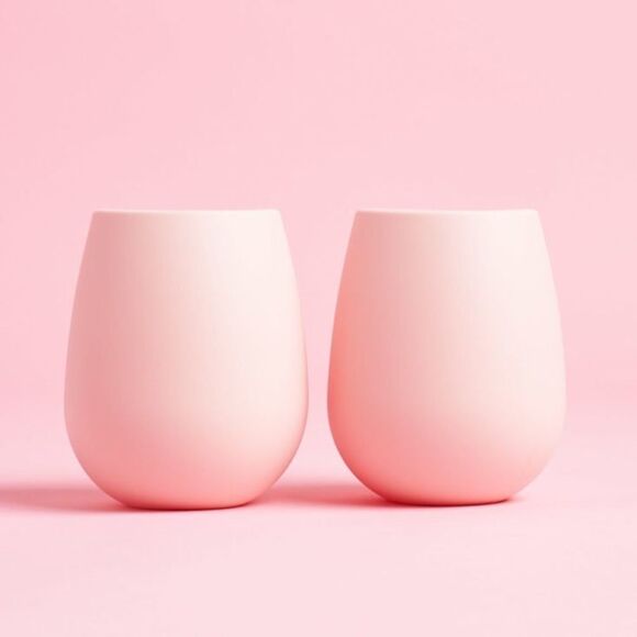 ✨2xHP✨Odeme What A Pair Set Silicone Wine Glasses✨ - Picture 4 of 8